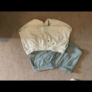 Two pack maternity shorts H&M